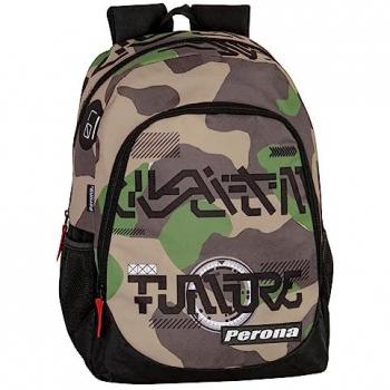 Mochila Junior Portaordenador Adaptable Future Perona 58775 - Mochila adaptable para ordenador, diseño juvenil, múltiples compartimentos, material resistente y ligero, correas ajustables y acolchadas