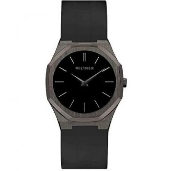 Reloj Millner® Oxford Sport Negro Gris Cuarzo Unisex