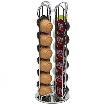 Macom Dispensador De Cápsulas De Café Totem Dispenser 24 Capsule Plateado