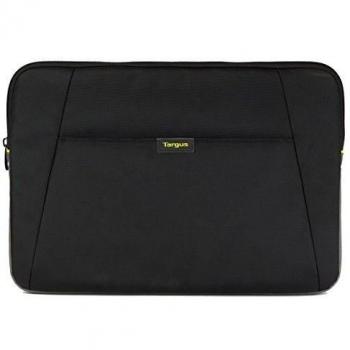 Targus CityGear Manga del ordenador portátil, cubierta mejor para los viajeros, se ajusta a portátiles de hasta 14” - Negro