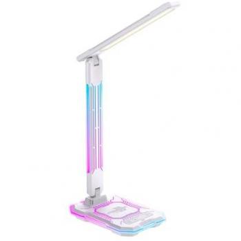 Flexo LED Gamer 10W 450Lm RGB Regulable con USB y Cargador