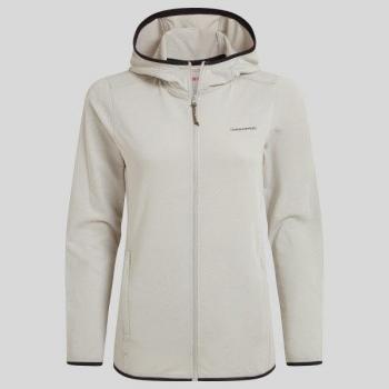 Craghoppers NosiLife Afia Women's Hooded Jacket Light Grey Marl