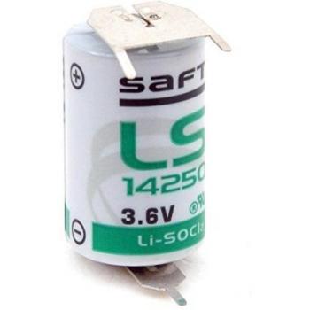 Pila de Litio SAFT LS14250-3PF 1/2AA 3.6V 1.2Ah 3PF