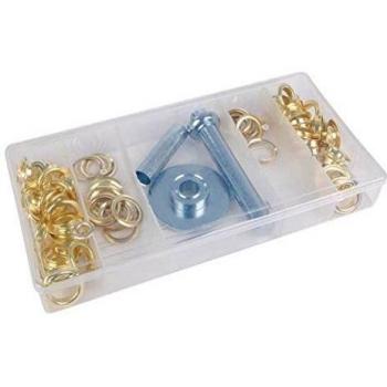 Kit de Herramientas Toolland con Juego de Ojetes - 103 piezas