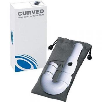 Cabeza Curva para Flauta Nuvo N-230CHWT Blanca