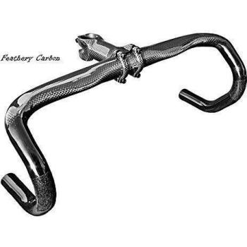 Feathery Carbon bicicleta manillar - Classic RB1 400 x 31,8 mm Manillar 195g.