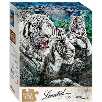 Puzzle de Paso Encuentra 13 Tigres - 1000 Piezas