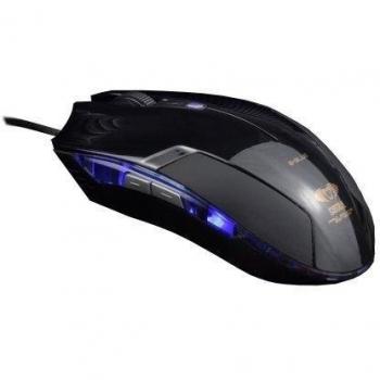 E-Blue Cobra Gaming Mouse, 2.400 DPI, blau illuminiert, 1,8m Kabel, 6 Tasten - PC [Importación Alemana]