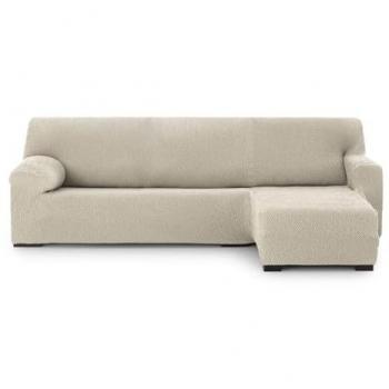 Funda para chaise longue de brazo corto derecho Eysa THOR Blanco 110 x 110 x 310 cm
