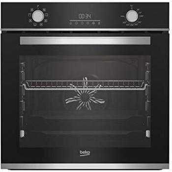 BEKO S0429117 Horno Multifunción Bbim13300Xd, 72 L, 2500 W, A, Negro, 100 W, 80 litros, Stainless Steel, NO Aplica