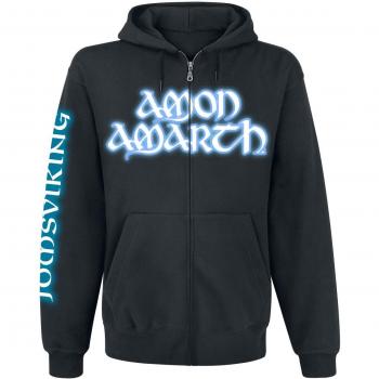 Amon Amarth Jomsviking Sudadera capucha con cremallera Negro