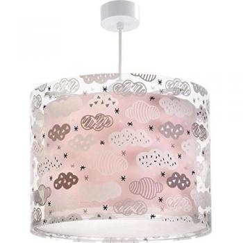 Lámpara de techo infantil Clouds Nube rosa