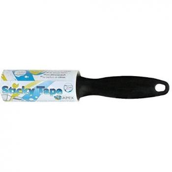 Pelo cepillo adhesivo captura agarre PVC.