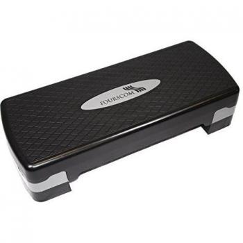 FOURSCOM® Step de aerobic altura regulable 2 Niveles: 10-15 cm