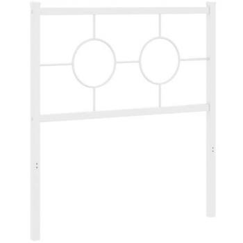 Cabecero de metal blanco 80 cm