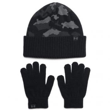 Under Armour Classic Black Beanie for Kids and Adults