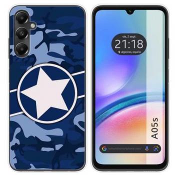 Funda de Silicona Camuflaje 03 para Samsung Galaxy A05s con Diseño Gráfico