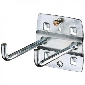 Gedore 1500 H 21-75 - Gancho para herramientas, doble, punta de gancho vertical 75x6 mm