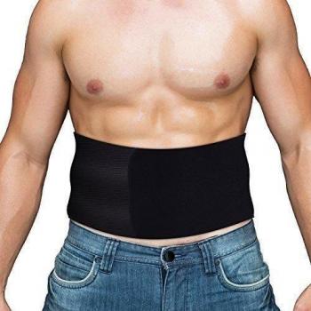 Faja lumbar reductora de entrenamiento,deportiva abdominal neopreno condensador ajustable de OMorc,control de la panza de la cintura trainer para para hombre/mujer
