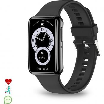 Smartwatch C6 con monitor cardiaco y funciones de salud avanzadas