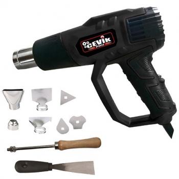 Decapador Cevik GW1029M 2000W, caudal de aire de 300-500 L/min