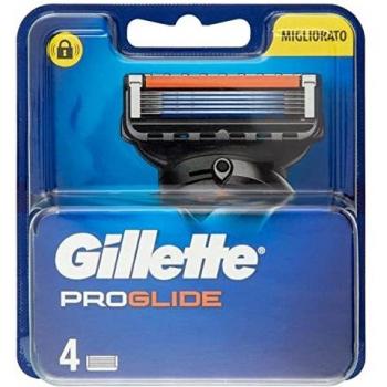 Gillette ProGlide Cuchillas de Afeitar Hombre, Paquete de 4 Cuchillas de Recambio