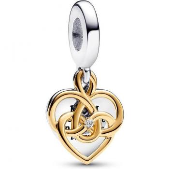 Charm Pandora Moments de plata bañado en oro rosa