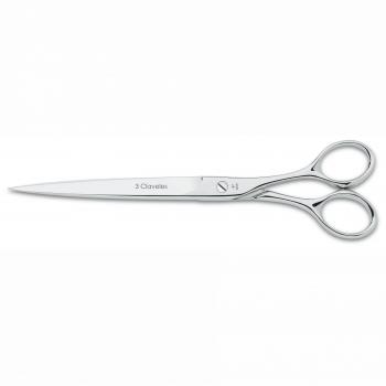 Tijeras de Escritorio Profesionales 3 Claveles Niqueladas, Varios Usos, 22.5 cm (9″) - Ref. 191