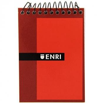 Enri 712556 - Bloc con tapa dura, cuadricula 4 x 4, 80 hojas