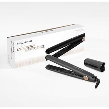 Rowenta Profesional Ultimate Experience SF8210 - Plancha profesional, Alisado profesional, tecnología termocontrol con 5 ajustes de temperatura para ondular, alisar y rizar