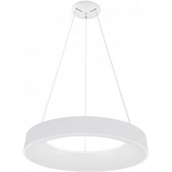 Lámpara colgante moderna Giulia blanca led 3000K 4400lm