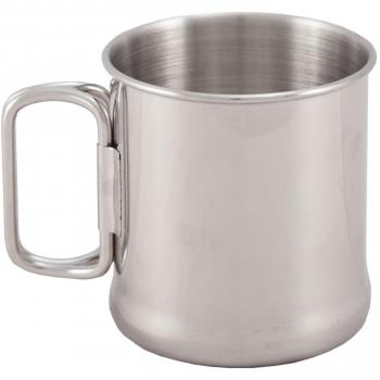 Taza Plegable de Acero Inoxidable para Camping 0.3L