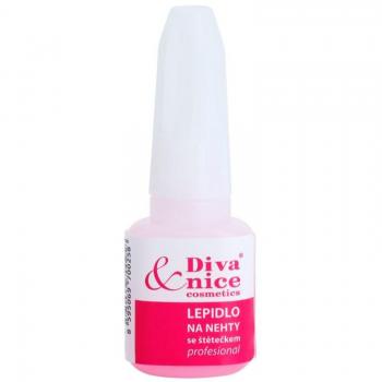 Diva & Nice Nail Glue with Brush Applicator - 7g