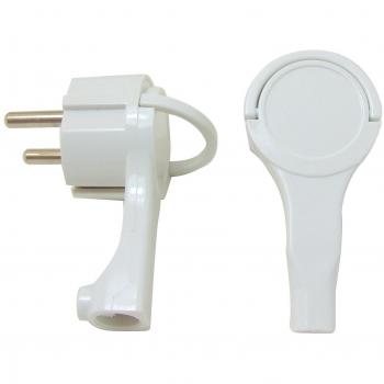 Duolec 900R95 - Clavija enchufe lateral extraplana 16 A 250 V Blanco Duolec