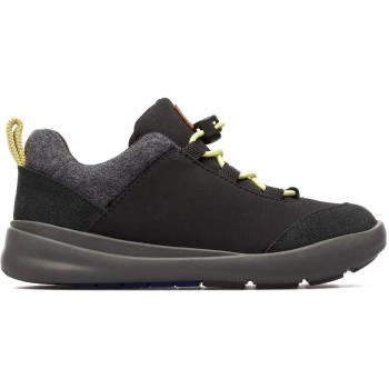 CAMPER Ergo Cotton Fabric Sneakers - Grey/Black, Sizes 30 & 12