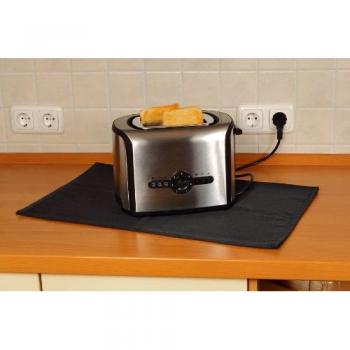Firemat TXX3626 Black Edition - Paño protector multiusos: cocinas de inducción, chimeneas, muebles