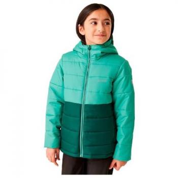 Regatta Kids Insulated Jacket Lofthouse VIII - Water-Repellent, Dusty Green/Rain Forest, Size: 14 Years