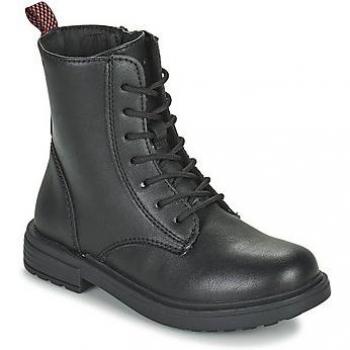 Geox Eclair Black Girls' Boots with Zipper, Size 31
