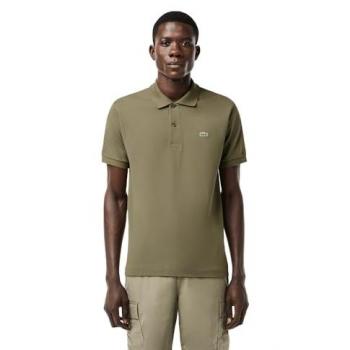 Lacoste Classic Fit Polo Shirt L1212 in Olive Green - XXXL