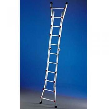 Svelt - Escalera Telescopica Aluminio 8+8 Peldaños Esc8 Unidad