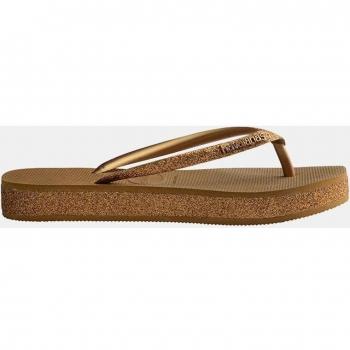 Havaianas Slim Flatform Sparkle Chanclas de Mujer