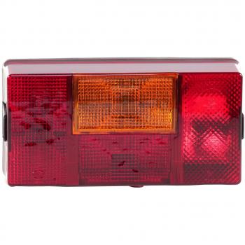 Piloto trasero Hella 2SD 006 040-031 izquierdo rojo/amarillo 12/24V con conector de plano