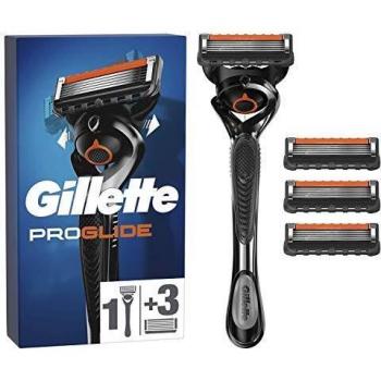 Razor Gillette Fusion5 ProGlide para hombres con tecnología FlexBall + 3 cuchillas de repuesto, 5 hojas antifricción para un afeitado apurado y duradero