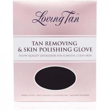 Manopla Exfoliante para Remoción de Bronceado Loving Tan 1 Ud - Exfoliación efectiva, suave con la piel, diseño ergonómico, reutilizable, ideal para eliminar bronceado y pulir la piel
