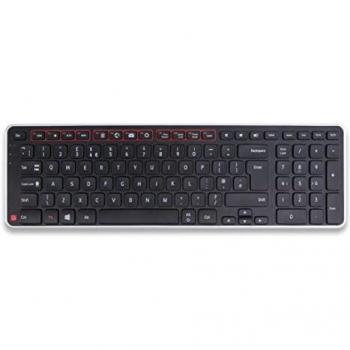 Teclado Inalámbrico Bluetooth Contour Balance QWERTZ Alemán Negro