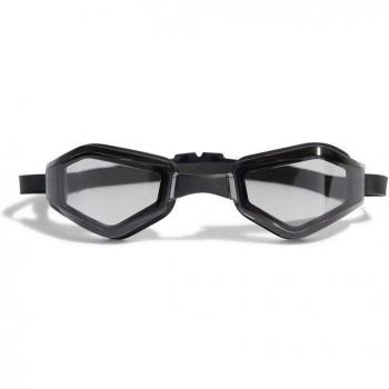 Gafas de natación Adidas Ripstream Select negras, con diseño aerodinámico, lentes anti-vaho, protección UV, ajuste cómodo y sellado hermético