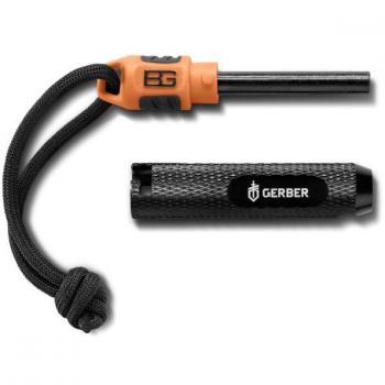 Gerber 31-002554 Bear Grylls Compact Fire Starter - Cuchillo de hoja fija