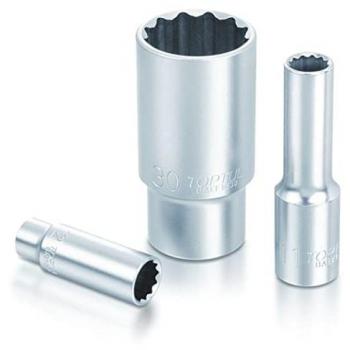 Llave de vaso de 1/2 de 19 mm con 12 caras TOPTUL