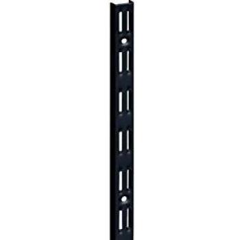 Rack Doble Vía 50 cm Negro - Sistema Elemento
