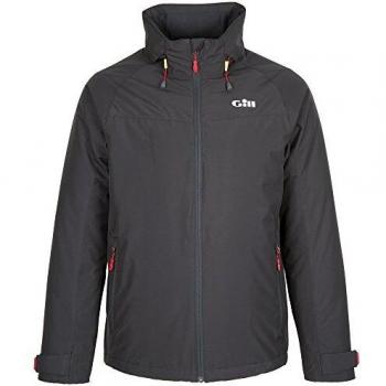Gill Mens Navigator Coat Coat Coat Coat Graphite - Forro térmico Ligero - Impermeable y Transpirable